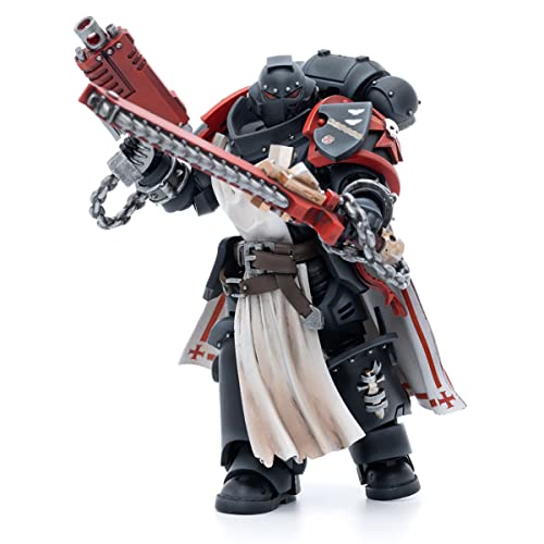 Bloomage Joytoy Tech - Joytoy Warhammer 40,000 Blk Templars Sword Brethren Harmund 1/18 Action Figure (Net) von LEBOO