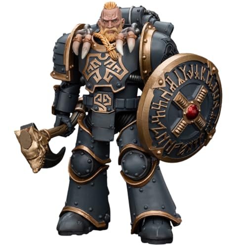 JoyToy Warhammer 30k The Horus Heresy Space Wolves 1:18 Scale Collectible Action Figure: Space Wolves Grey Slayer Pack Grey Slayer 1 von LEBOO