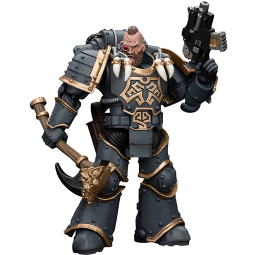 JoyToy Warhammer 30k The Horus Heresy Space Wolves 1:18 Scale Collectible Action Figure: Space Wolves Grey Slayer Pack Grey Slayer 2 von LEBOO