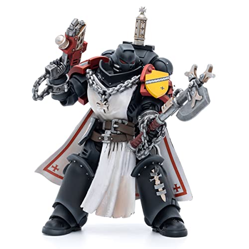 JoyToy Warhammer 40K 1/18 Action Figure Black Templars Primaris Sword Brethren Granbertus Extreme Warrior Joy Toy Models von LEBOO