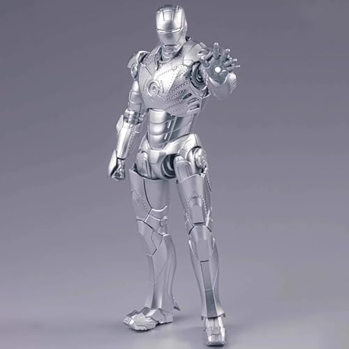 LEBOO Fondjoy Series Infinity Saga - Iron Man (Modell MK2), Sammlerstück, 16,3 cm, Miniatur-Actionfigur im Maßstab 1:12 von LEBOO