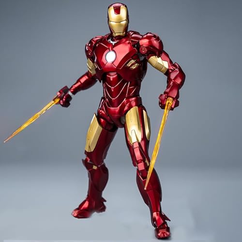 LEBOO Fondjoy Series Infinity Saga - Iron Man (Modell MK4), Sammlerstück 16,3 cm, Miniatur-Actionfigur im Maßstab 1:12 von LEBOO