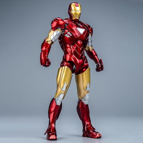 LEBOO Fondjoy Series Infinity Saga - Iron Man (Modell MK6), Sammlerstück 16,3 cm, Miniatur-Actionfigur im Maßstab 1:12 von LEBOO