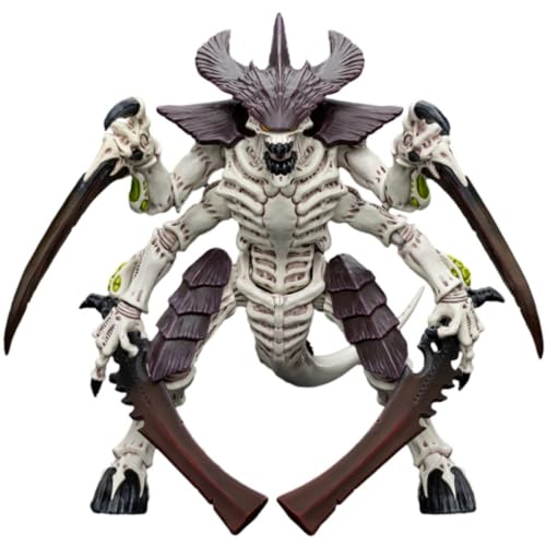 LEBOO JOYTOY Warhammer 40.000 Tyranids Hive Fleet Leviathan Tyranid Warrior with Boneswords 2, 14.5 cm Collectible 1/18 Scale Action Figure Model Gifts von LEBOO