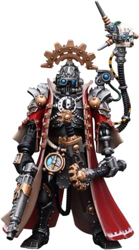 LEBOO JOYTOY Warhammer 40k 1/18 Actionfigur Adeptus Mechanicus Cybernetica Datasmith 12,4 cm Höhe Joy Spielzeugmodelle von LEBOO