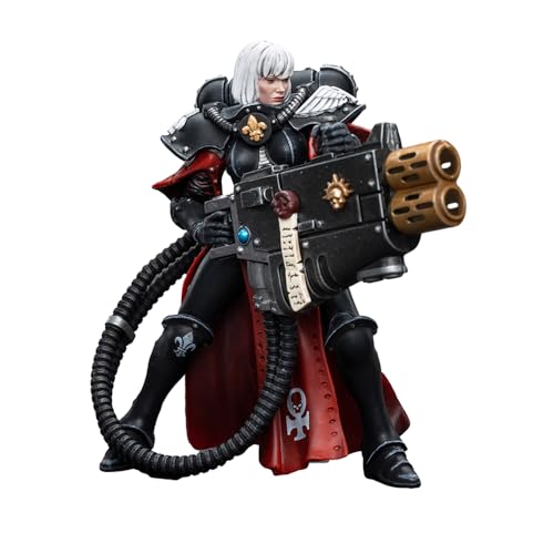 LEBOO JOYTOY Warhammer 40k Adepta Sororitas Retributor with Multi-melta 1:18 Scale Action Figure Joy Toy Figures von LEBOO