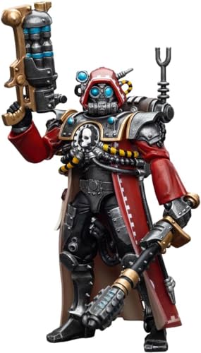 LEBOO JOYTOY Warhammer 40k Adeptus Mechanicus Skitarii Ranger Alpha Maßstab 1:18 Actionfigur Joy Toy Models von LEBOO