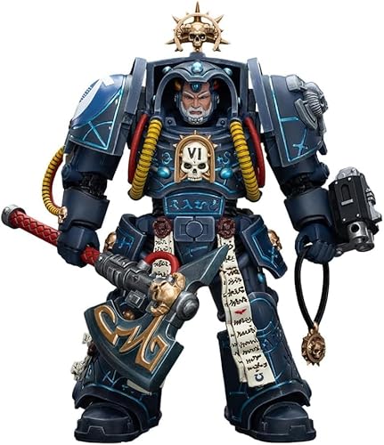 LEBOO JoyToy Warhammer 40k Librarian in Terminator Armour 1/18 Scale 14.3 cm Collectible Action Figure von LEBOO