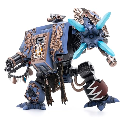 LEBOO JoyToy Warhammer 40k Mecha Space Wolves Bjorn The Fell-Handed 1/18 Scale 20.1 cm Collectible Action Figure von LEBOO