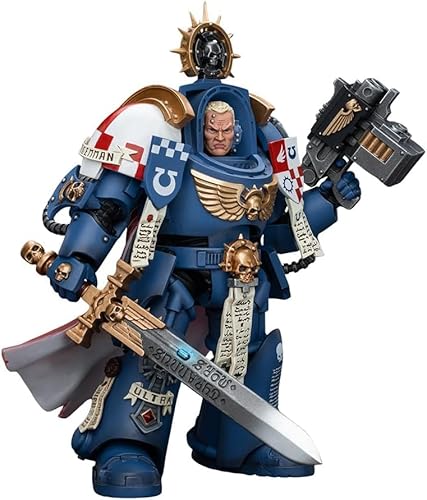 LEBOO JoyToy Warhammer 40k Ultramarines Terminator Captain Severus Agemman 1:18 Scale 14.3 cm Collectible Action Figure von LEBOO