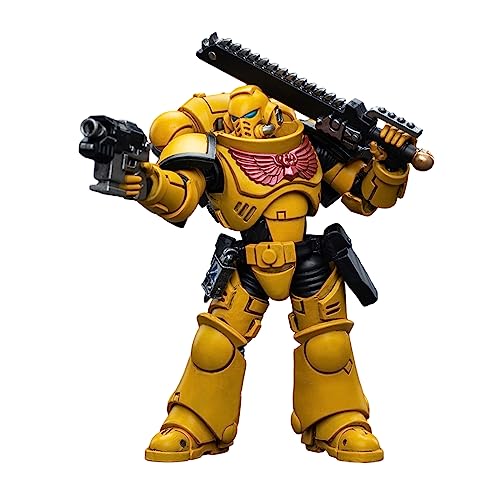 LEBOO Joytoy 1/18 Actionfiguren Warhammer 40K Joy Toy Mecha Modell Toys Imperial Fäuste Fäuste Fürsprecher von LEBOO