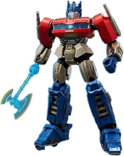 LEBOO Origins One Optimus Prime 12.6 cm Converting Action Figure Highly Articulated Assembly Model Kits, Beyond Edition von LEBOO