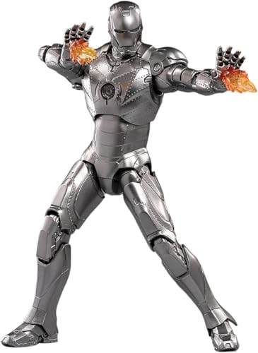 LEBOO ZD 7 Zoll Ironman MK2, Actionfigur im Maßstab 1/10, Movice-Stil, exquisite Malerei mit vollem Zubehör von LEBOO