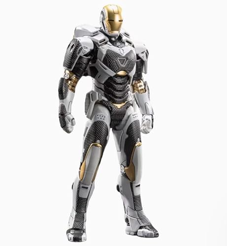 LEBOO ZD Toys 17,8 cm Ironman MK39 Actionfigur im Maßstab 1/10, Movice-Stil, exquisite Malerei mit vollem Zubehör von LEBOO