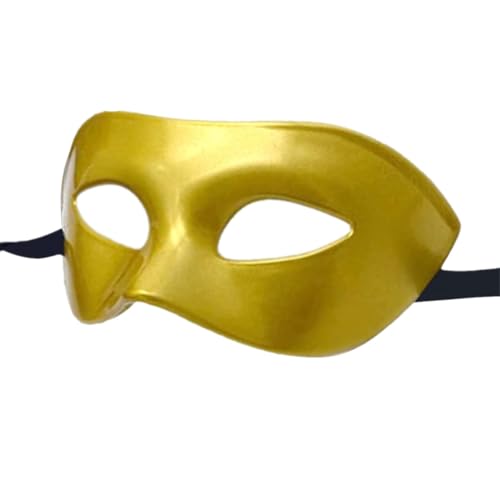 Maskerade-Maske für Herren und Damen, für venezianische Römer-Party, halbes Gesicht, Augen, griechischer Stil, mythologischer Stil, geeignet für Halloween, Weihnachten, Mardi Gras Party, von LECMACY