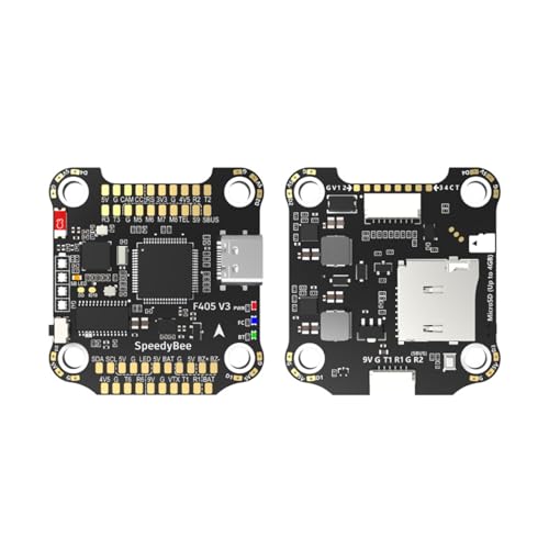 Erhöht Die Leistung Von Drohnen Mit Dem Elektronischen 4-in-1-Geschwindigkeitsregler Mit 50 A Und Integriertem 30x30 F4 Flight Controller. F4 Flight Controller. 30x30 F4 Flight Controller. Flight F4 von LEEINTO