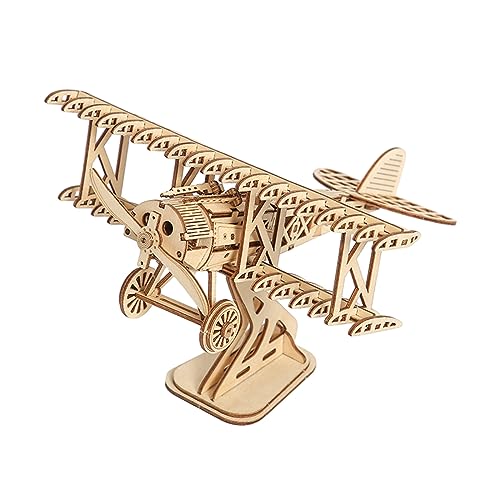 Holzmodellflugzeug Set Holzpuzzle Wright Flyer Modellflugzeugset Für Kinder Und Erwachsene Holzhandwerksset Zum Bauen Von Geschenkflugzeugen Modellholzmodellflugzeugset Holzpuzzle Wright Flyer von LEEINTO