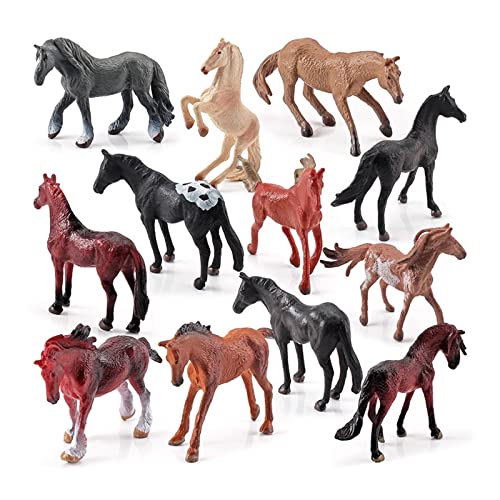 LEEINTO 2-3 Zoll Statue Figur Tiere Modell Auto Dekoration Hobby Sammlungen Backzubehör Figur Für Kinder 3+ Tischfiguren Für Wohnzimmer Zimmertisch Figur Display Home Decor von LEEINTO