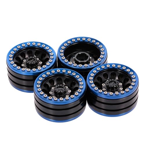 LEEINTO Beadlock Tires 4 Stück Metall Micro Crawler Reifen Für HSP Redcat SCX10 HPI Reifendruckmesser Digital Für Autos LKW Autoreifen Luftkompressor Heavy Duty von LEEINTO