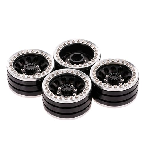 LEEINTO Beadlock Tires 4 Stück Metall Micro Crawler Reifen Für HSP Redcat SCX10 HPI Reifendruckmesser Digital Für Autos LKW Autoreifen Luftkompressor Heavy Duty von LEEINTO