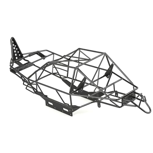 LEEINTO Realistisches Überrollkäfig Körperrahmen Gerätemodell Austauschbares Teil Für Fernbedienung RR10 90048 90053 1:10 Rahmen Und Fahrgestellrahmen Autorahmen Kit 1/10 Rahmenfahrgestell Montiert von LEEINTO