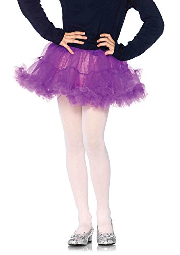 LEG AVENUE 4894 - Einfacher Petticoat, Größe M/L, lila von LEG AVENUE