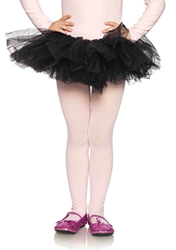 LEG AVENUE 4900 - Schillerndes Tutu Kostüm, Einheitsgröße, schwarz von LEG AVENUE