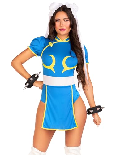 Leg Avenue Damen Street Fighter ChunLi Kostüm Leg Avenue Damen Street Fighter ChunLi Kostüm von LEG AVENUE