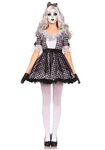 Leg Avenue 85511 - Pretty Porcelain Doll Kostüm, Größe Large (EUR 40), Schwarz von LEG AVENUE