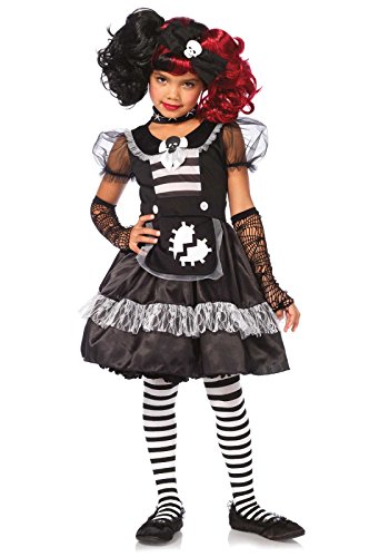 Leg Avenue C48142 - Rebel Rag Doll Kostüm, Größe Large (EUR 146-158) von LEG AVENUE