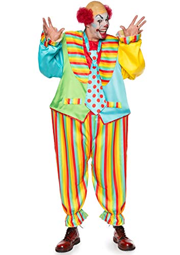 Leg Avenue Circus Clown Kostum multicolor One Size von LEG AVENUE