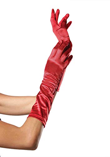 Leg Avenue Handschuhe red One Size von LEG AVENUE