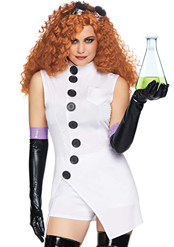 LegAvenue 86825 Halloween Kostüm, Damen, Einfarbig, White, L von LEG AVENUE