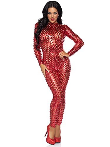 Scala Laser cut Costumes Red S von LEG AVENUE