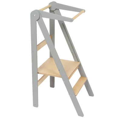 LEG & GO Lernturm faltbar, grau von LEG & GO