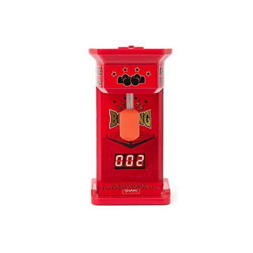 Legami - Mini Arcade Pungiball, 3 Spielintervalle 45, 90, 120 Sekunden, mit Licht und Sound, 3 AA-Batterien Nicht im Lieferumfang enthalten, 7 x 14 cm, Farbe Rot, PBL0001 von LEGAMI