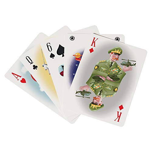 Legami PLA0001 Playing Cards – Spielkarten, Braun von LEGAMI