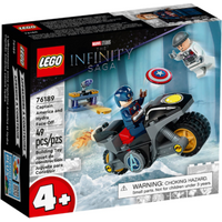 LEGO® Marvel Super Heroes™ 76189 Duell zwischen Captain America und Hydra von LEGO® 4+