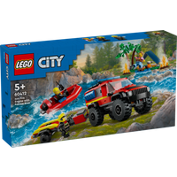 LEGO® City 60412 Feuerwehrgeländewagen mit Rettungsboot von LEGO® CITY