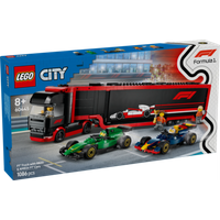 LEGO® City 60445 F1® Transporter mit RB20 & AMR24 F1® Rennautos von LEGO® CITY