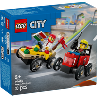 LEGO® City 60458 Pizzalieferwagen vs. Löschauto von LEGO® CITY