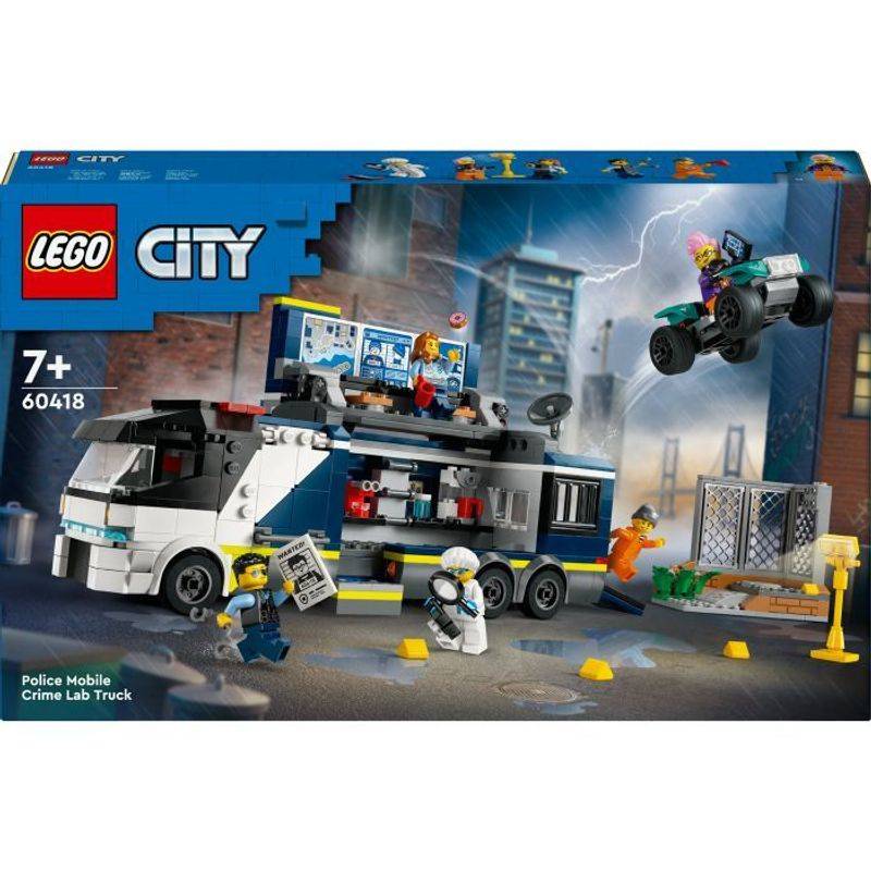 LEGO® City 60418 Polizeitruck mit Labor von LEGO® City