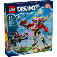 LEGO® DREAMZzz 71497 Coopers Tiger-Mech und Zero's Hot Rod Auto von LEGO® DREAMZzz™