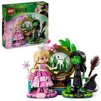 LEGO Wicked Elphaba und Glinda, Fantasy-Spielzeug mit Mini-Puppen 75682 von LEGO® GmbH