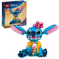 LEGO ǀ Disney Stitch, Spielset für Kinder, Figur mit Eiswaffel 43249 von LEGO® GmbH