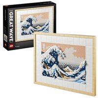 LEGO Art 31208 Hokusai – Große Welle, Japanische Wanddeko, Bastelset DYI von LEGO® GmbH