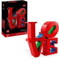 LEGO Art LOVE, Bauset für Erwachsene, Wohn- und Büro-Deko 31214 von LEGO® GmbH