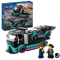 LEGO City 60406 Autotransporter mit Rennwagen, Set mit 2 Spielzeug-Autos von LEGO® GmbH