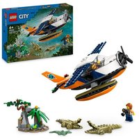 LEGO City Dschungelforscher-Wasserflugzeug, Spielzeug für Kinder 60425 von LEGO® GmbH