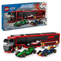 LEGO City F1 Transporter mit RB20 & AMR24 F1 Rennautos - Spielset 60445 von LEGO® GmbH